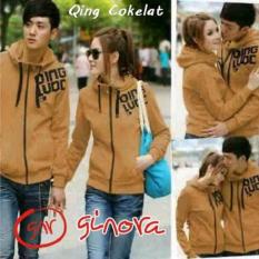 Distributor Jaket Couple - Jaket Couple Online - Jaket Qing Cokelat