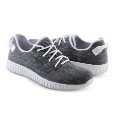 Distro Bandung VR 334 Sepatu Kets Sneaker Casual Pria - Hitam