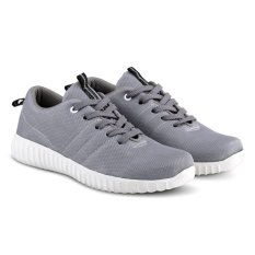 Distro Bandung VR 340 Sepatu Kets Sneakers dan Kasual Wanita - Abu