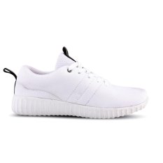 Distro Bandung VR 357 Sepatu Kets Sneakers dan Kasual Pria - Putih