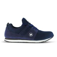 Distro DS 413 Sepatu Sneakers Kets dan Kasual Pria untuk jalan, santai, olahraga, joging, kuliah, sekolah, kerja - Navy
