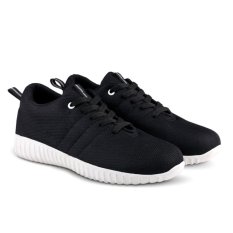 Distro VD 339 Sepatu Sneakers Kets dan Kasual Wanita - Hitam