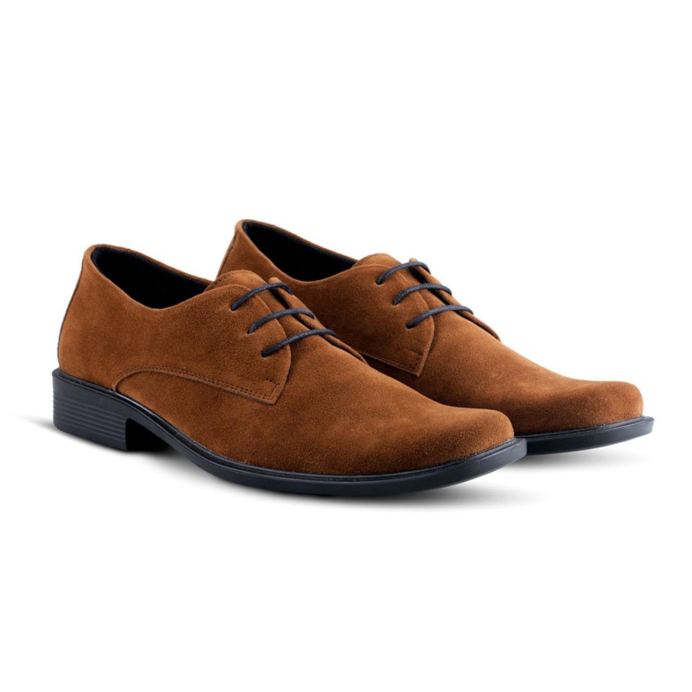 Distro VD 378 Sepatu Formal Pantofel Pria Kerja Kantor - Coklat
