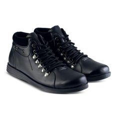 Sepatu VS 451 Sepatu Formal Boots Pantofel Pria Untuk Kerja dan Kantor Kulit Sintetis - Hitam