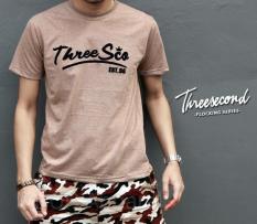 Distro/Kaos/Baju/T-Shirt/3 Second Cocolate FLOCKING SERIES