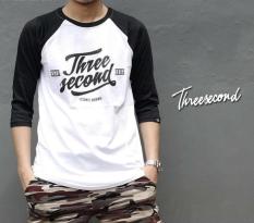 Distro/Kaos/Baju/T-Shirt3per4/Three Second 96