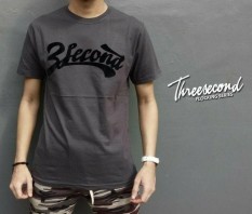 Distro/Kaos/Baju/T-Shirt/3SECOND FLOCKING SERIES COSTUM 5XL
