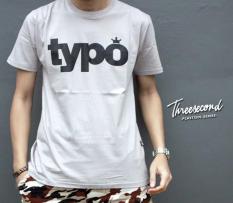 Distro/Kaos/Baju/T-Shirt/3SECOND Typo