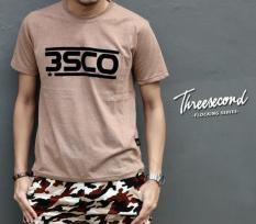 Distro/Kaos/Baju/T-Shirt/New 3SECOND Cocolate FLOCKING SERIES