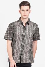 Djoeragan Batik Men Muslim Wear Shirts Batik Shirts Pria Wear Shirts Muslim Shirts Batik Green hijau Batik Diskon discount murah bazaar baju celana fashion brand branded