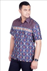 Djoeragan Batik Modern LK310 (Hem Kantor Pria Laki Cowo)