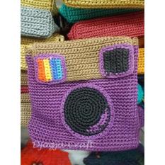 Djogja Craft Tas Rajut instagram - Ungu
