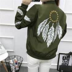DM Print Feather Pilot Jaket-Intl