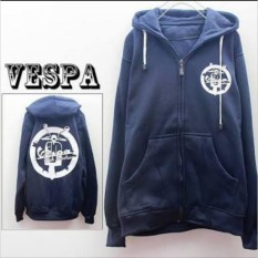 DMXS - Jaket Sweater Distro Hoodie Zipper Sablon Gambar Vespa