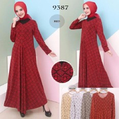 DnD - Baju Gamis Gamis wanita Gamis polos Baju Muslimah Dress Muslimah Fashion Muslimah Gamis Jumbo Gamis kerja Gamis Casual Gamis kantor Gamis motif bunga gamis size besar