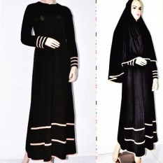 DnD - Gamis Syari set / Gamis Wanita / Gamis/ Gamis set/ Gamis Promo/ Gamis Jersey