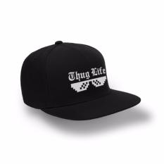 Do More Store Topi Snapback Thug Life White