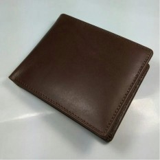 Dompet Casual Pria Kulit Sapi Asli Model Dompet Pendek - Coklat