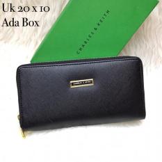 Dompet charles and keith ck flip zip ada box