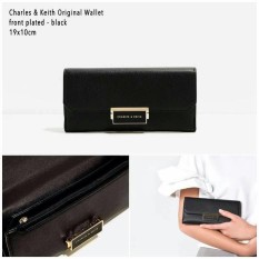 Dompet Charles And Keith Wallet Front Plated - Cteon5