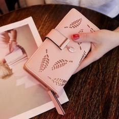 Dompet Import Leaf Wallet Wanita / Dompet Panjang Wanita
