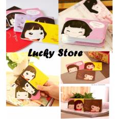Dompet Kartu ATM Cookys Girl Ukuran 10.5x7.5cm isi 12 Slot - Random