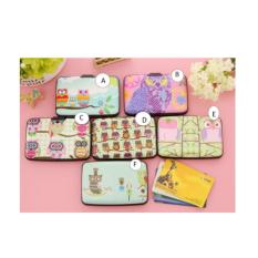 dompet kartu karakter motif burung hantu - KHM035