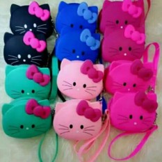 Dompet Koin Jelly / Jelly Wallet Coin Karet Bentuk HK- 1 Pcs