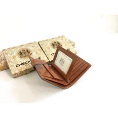Dompet Kulit Checkers 07AN - Asli - P2mtyw