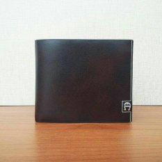 DOMPET KULIT PRIA TIDUR IMPORT AIGNER 180-2619LT COFFEE