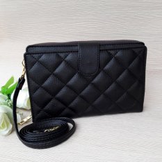 Dompet Organizer Isi Lengkap Dompet Wanita - DH MOJ Hitam