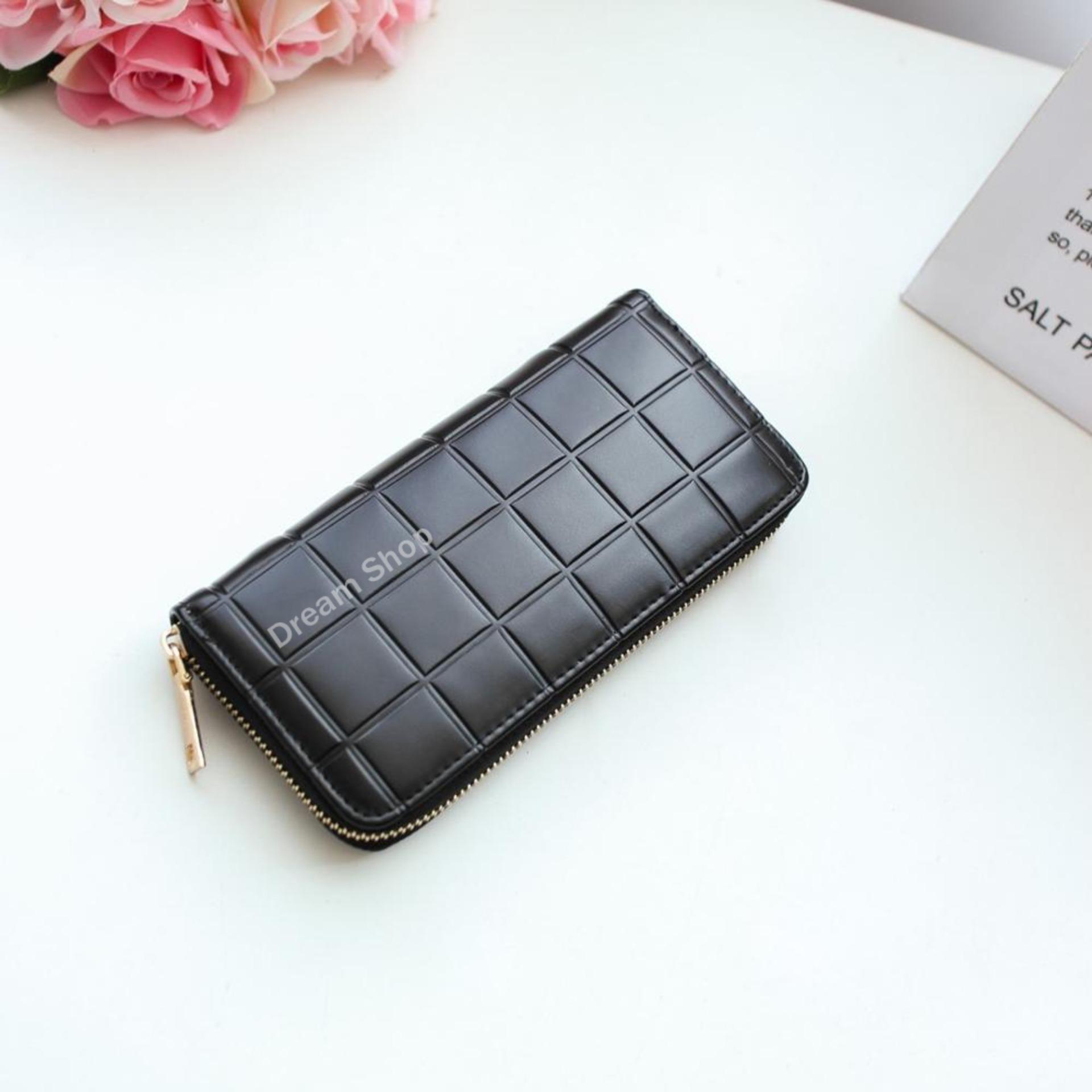 Dompet Panjang 2018 Wanita Hitam Murah - Oliver Wallet - Dream Shop