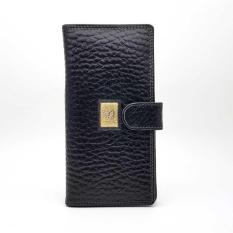Dompet Panjang Kulit Asli Pria Wanita Murah - COSSET USS BLACK