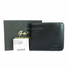 Dompet Pendek Kulit Asli Pria Cowo Giorgio Agnelli Original 204 Black