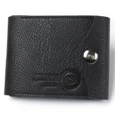 Dompet Pria Model Three Fold - Black