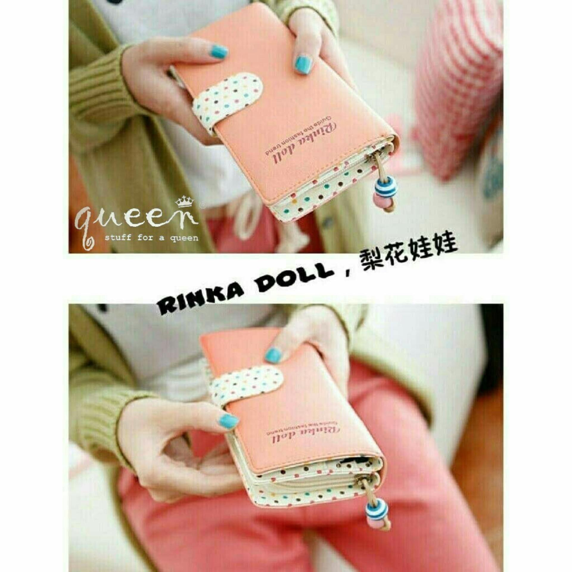 dompet rin kadol peach