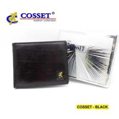 Dompet Tidur Lipat Pendek Kulit Asli Murah - Cosset UK MUNO Black
