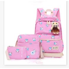 DoubleC Fashion Backpack 3in1 Monster Cat
