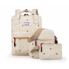 DoubleC fashion Backpack 3in1 Natasha Cream