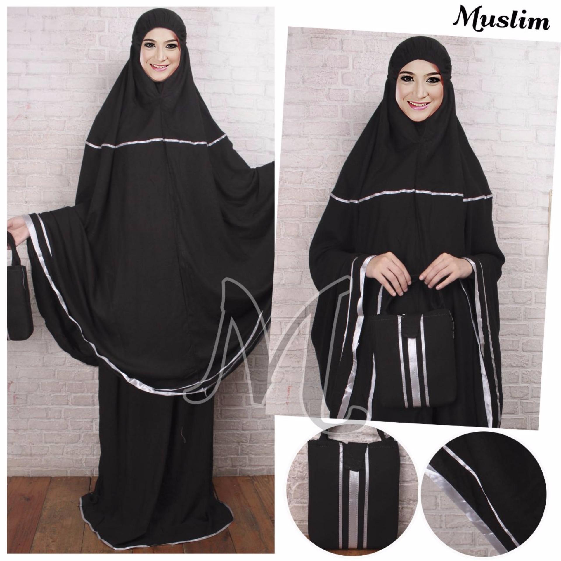 DoubleC Fashion Mukena Azizah Polos