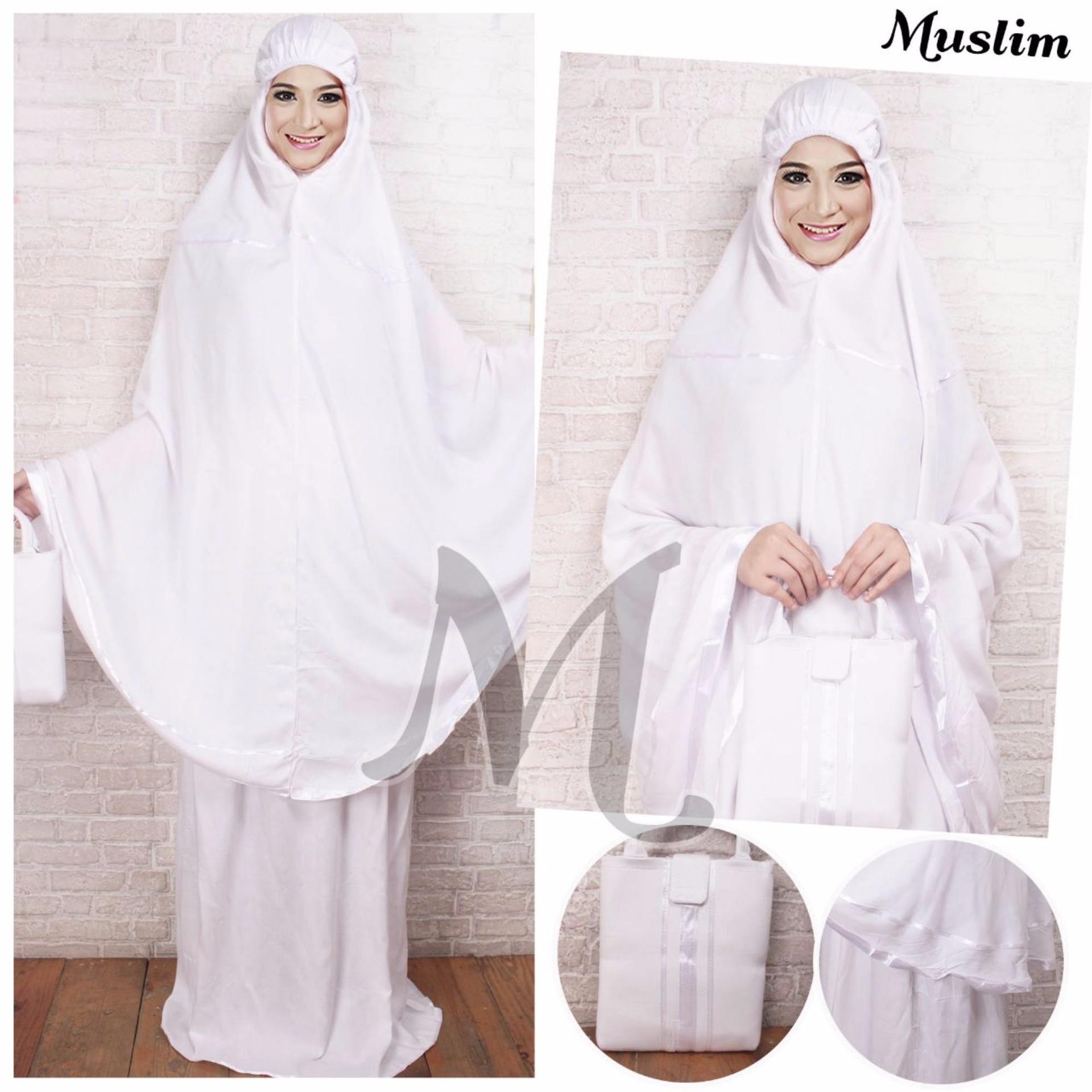 DoubleC Fashion Mukena Azizah Polos