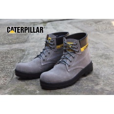 DOZN Sepatu boots caterpillar - caterpilar safety boots ABU