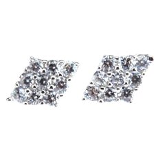 DPARIS - Anting Lapisan Tusuk - Parallelogram