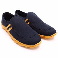 Dr. Kevin Men Casual Shoes 13270 - Black/Yellow