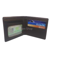 Dream Shop |Jual Murah Dompet Kulit Asli sintetis Model Yadas Limited Edition - (Coklat)