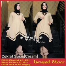 Dress 3in1 Vivian Set - Gamis Syari - Gaun Pesta - Shopping Dress - Belanja Baju Online - Toko Baju Online - Grosir Baju Muslim
