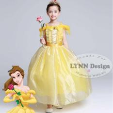 Lynn Design -Dress Baju Kostum Anak Gaun Princess Belle (Beauty & The Beast)_Frozen Friends
