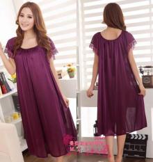 Dress Daster Bajutidur Baju tidur besar fit XL XXL Hamil Satin Murah
