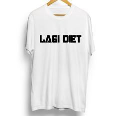 Drooms Kaos/ T-Shirt Pria/ Wanita Lagi Diet Lengan Pendek