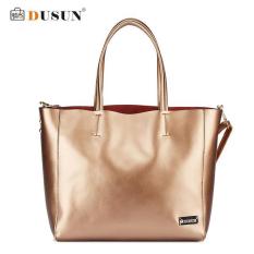 DUSUN Merek Asli Kulit Tas Wanita Tas Santai Tas Messenger Bahu Besar Designer Vintage Tas Bolsas Femininas = Ukuran: China = Warna: Tidak Ditentukan-Intl
